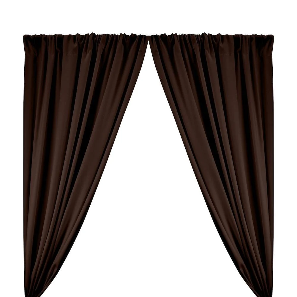 Rod Pocket Curtains - Polyester Poplin Fabric - 5 Feet Wide - Image 44