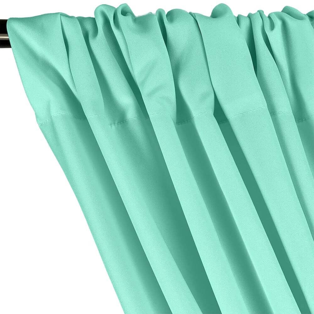 Rod Pocket Curtains - Polyester Poplin Fabric - 5 Feet Wide - Image 63