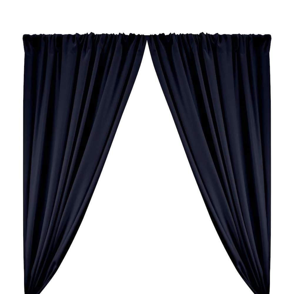 Rod Pocket Curtains - Polyester Poplin Fabric - 5 Feet Wide - Image 86