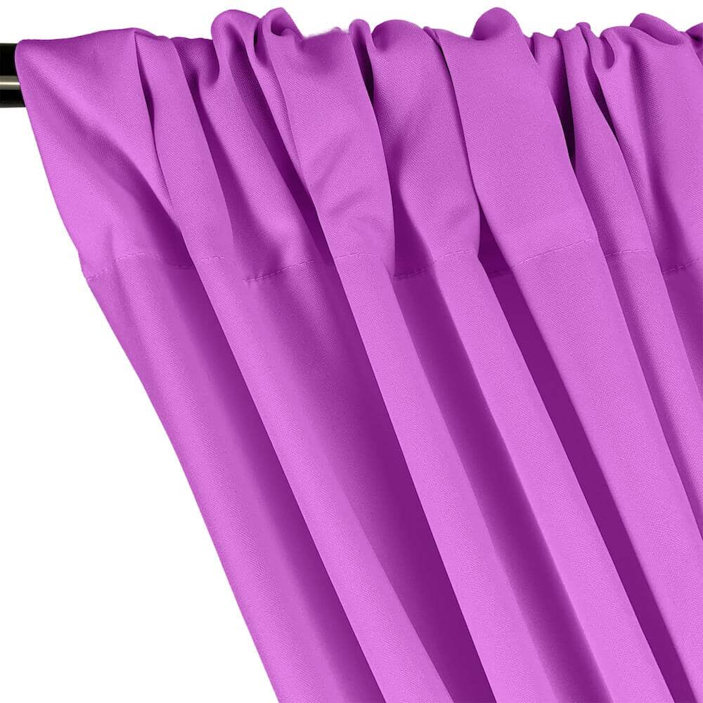 Rod Pocket Curtains - Polyester Poplin Fabric - 5 Feet Wide - Image 90