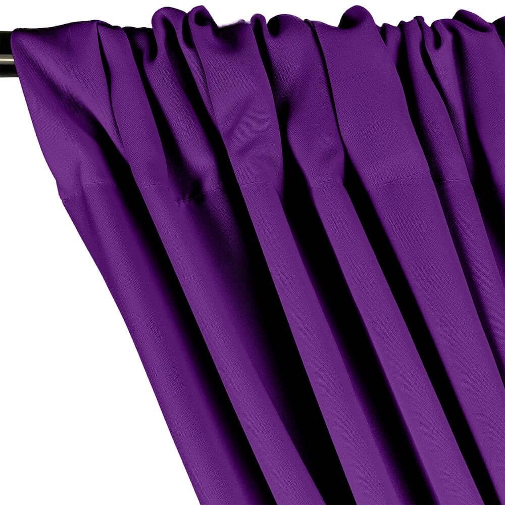 Rod Pocket Curtains - Polyester Poplin Fabric - 5 Feet Wide - Image 93