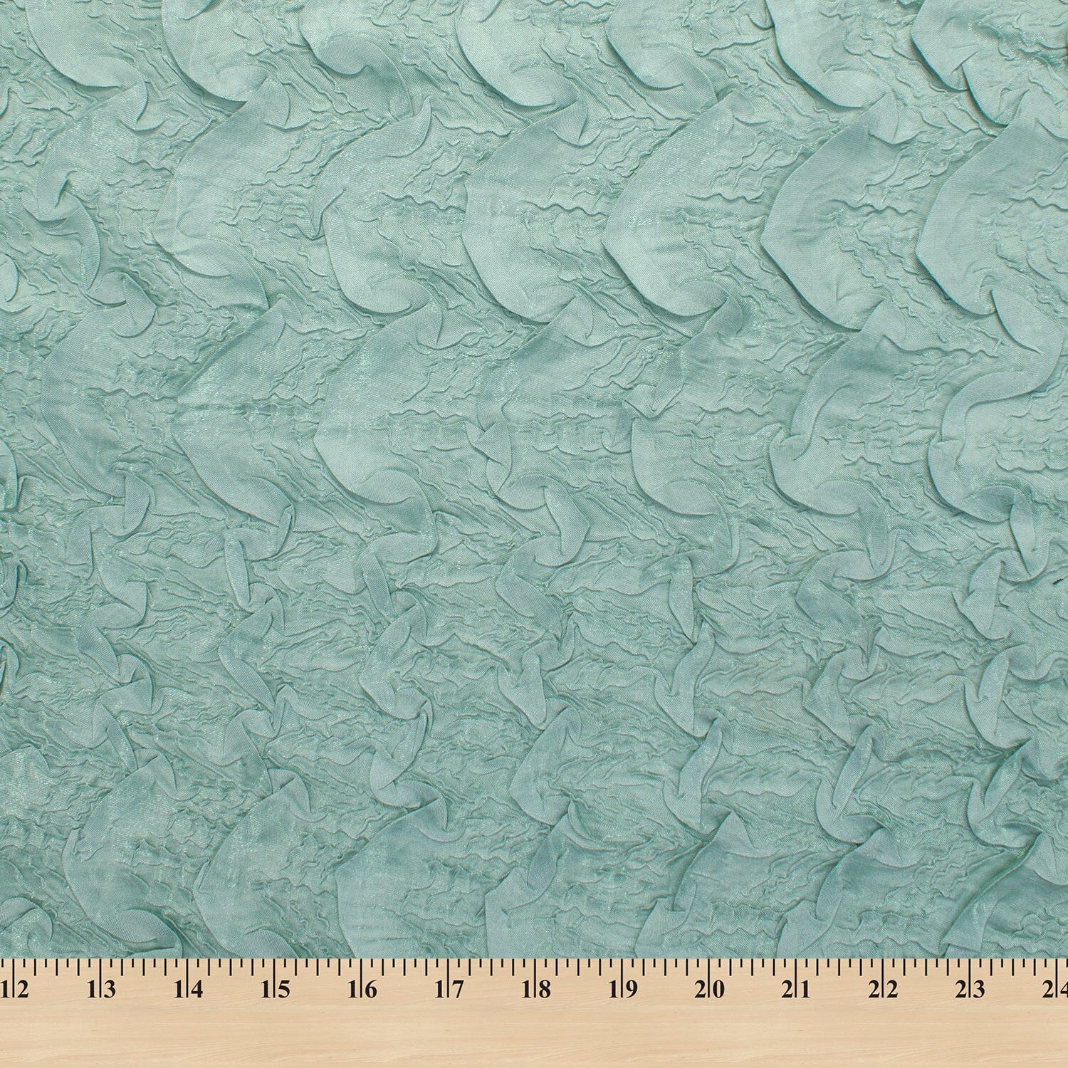 Two-Tone Ruched Ruffle Satin - Image 28