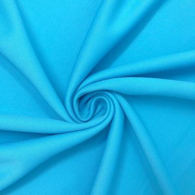 Scuba Double Knit Rod Pocket Curtains -  Turquoise - Image 3