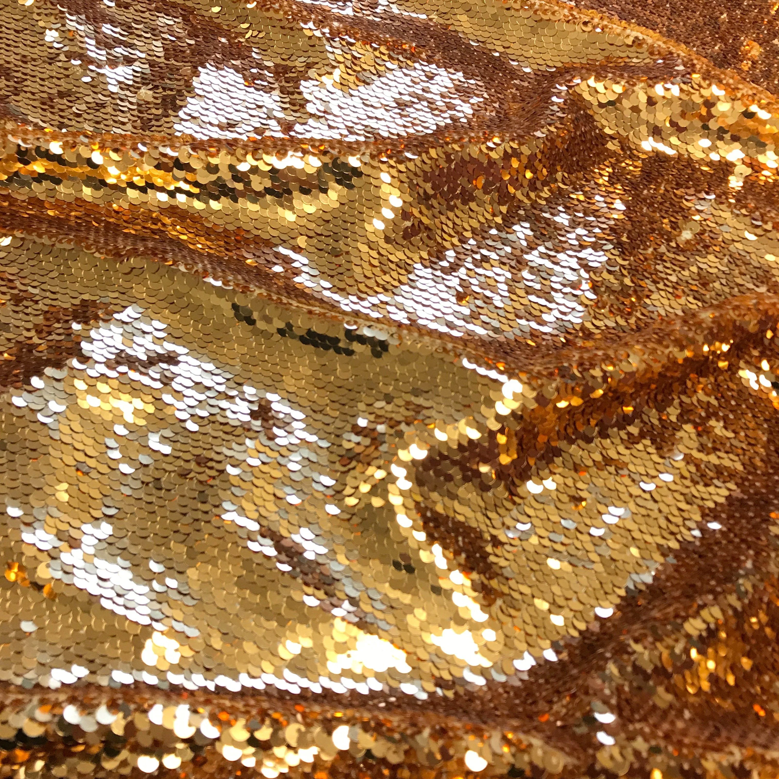 All-Over Sequins Mermaid Scale on Stretch Mesh - Image 16