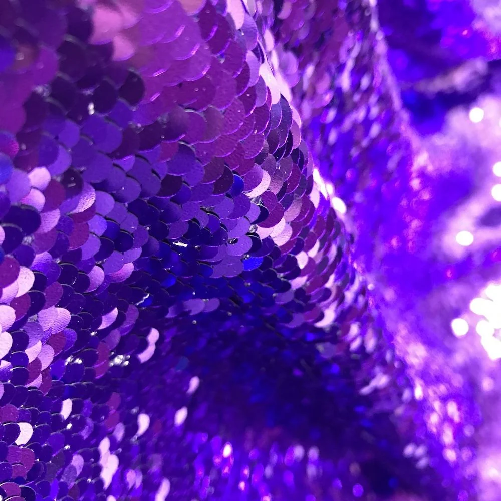 All-Over Sequins Mermaid Scale on Stretch Mesh - Image 33