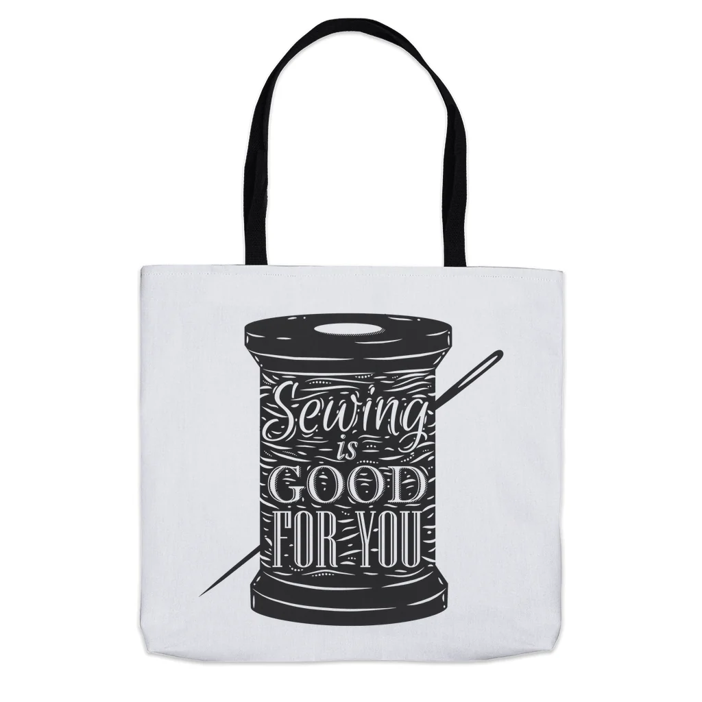 Sewing Is Good For You Tote Bag - Image 5