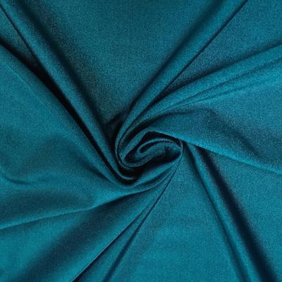 Shiny Milliskin Rod Pocket Curtains - Teal - Image 3