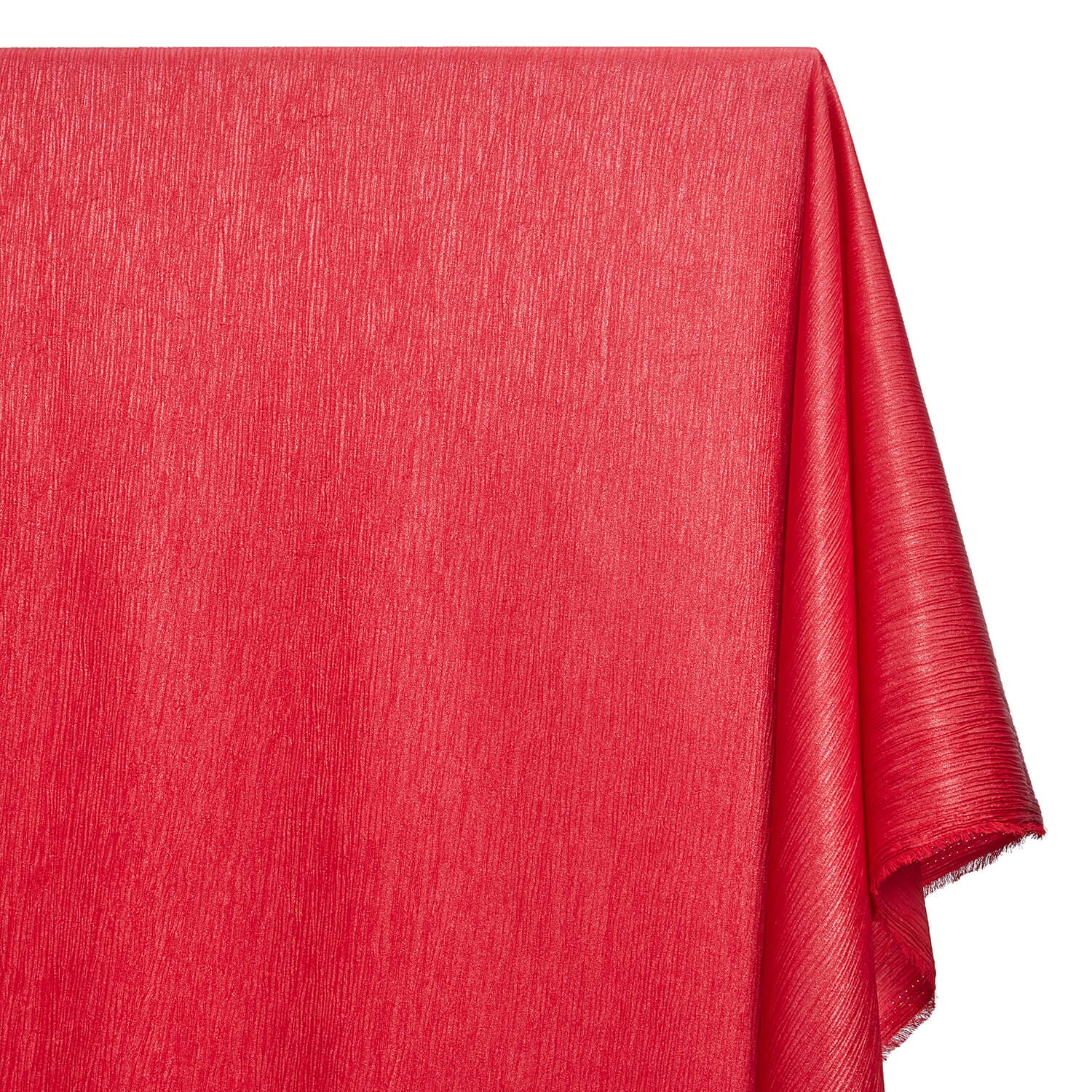 Shiny Striped Crinkle Crepe Satin - Image 12