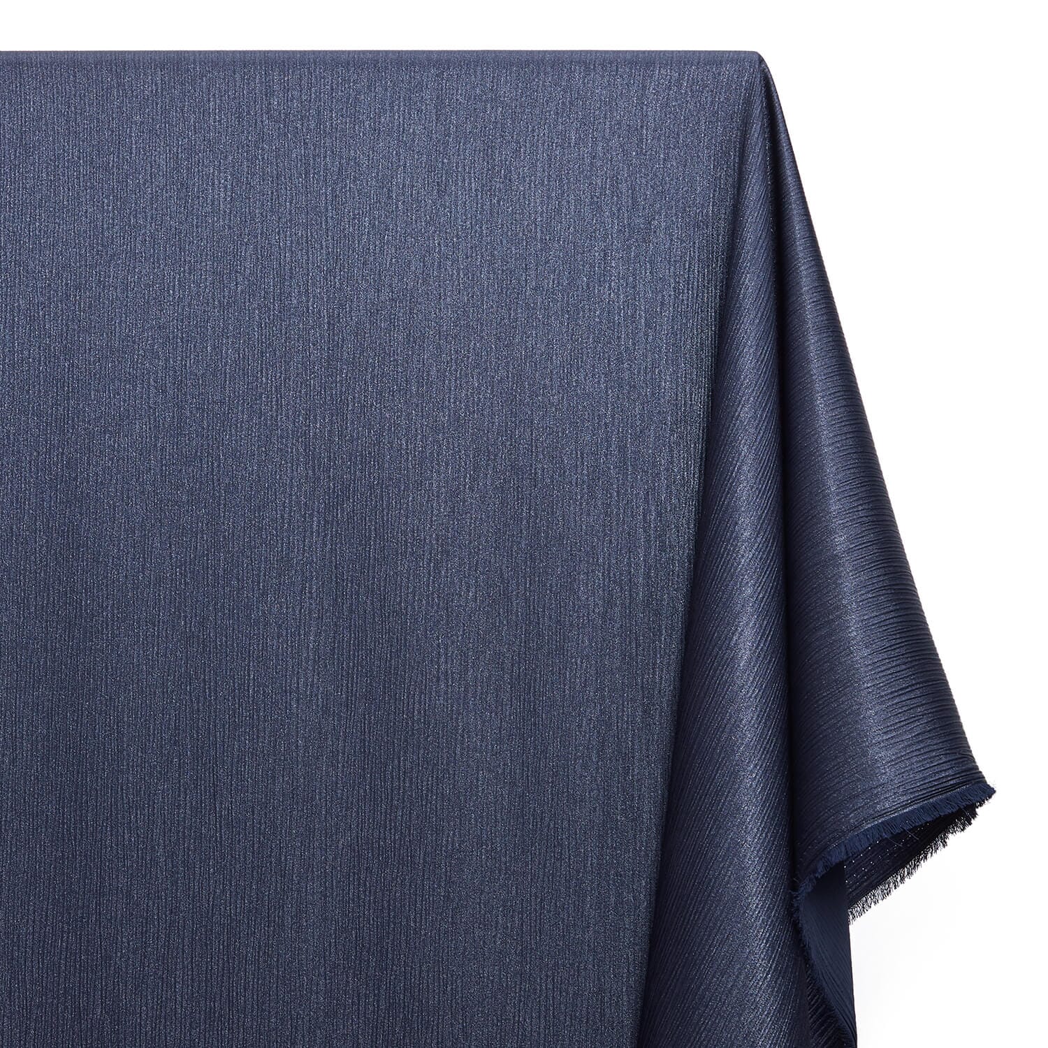 Shiny Striped Crinkle Crepe Satin - Image 33