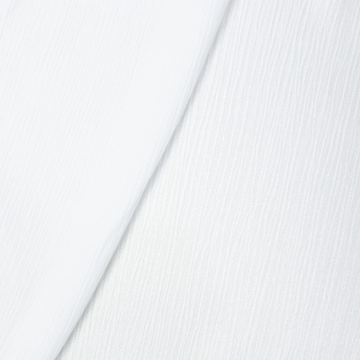 Shiny Striped Crinkle Crepe Satin - Image 4