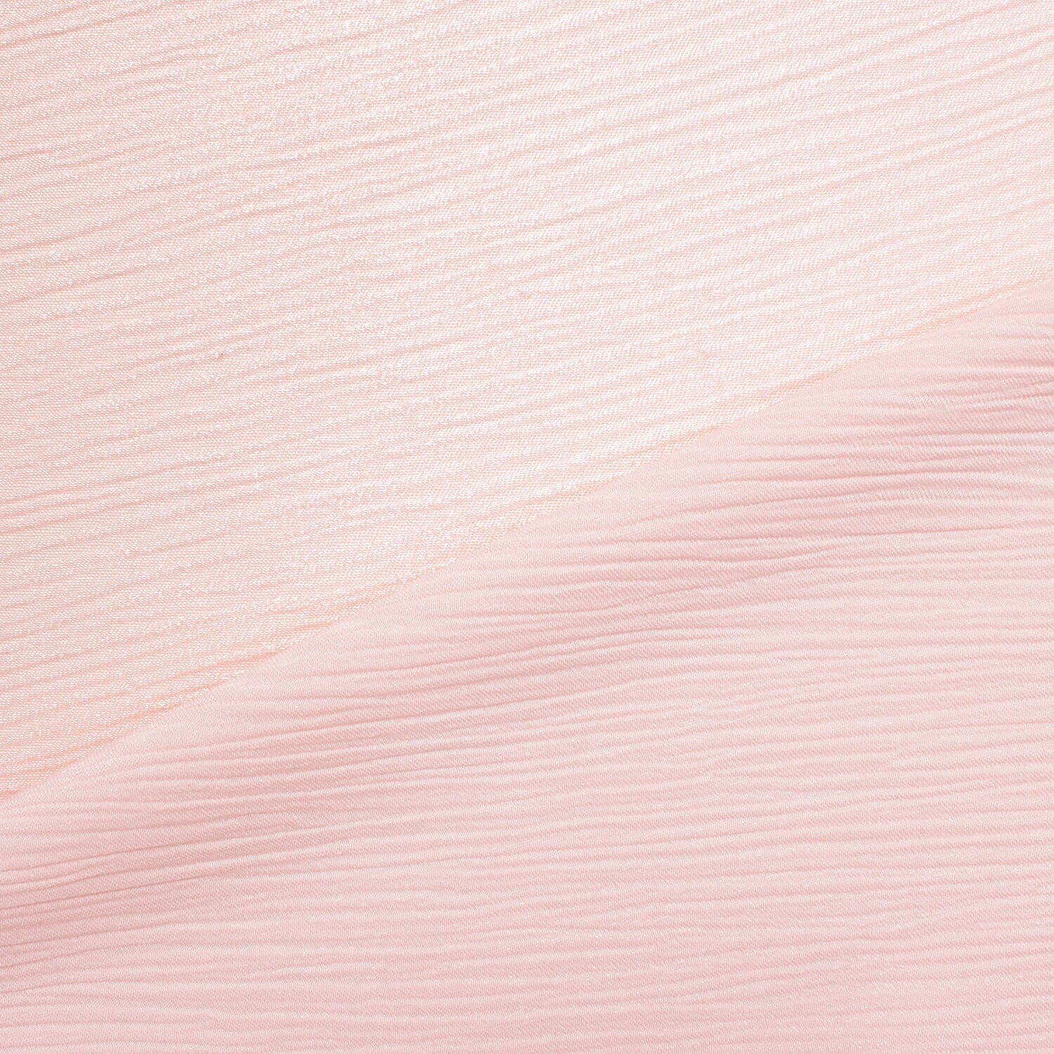 Shiny Striped Crinkle Crepe Satin - Image 7