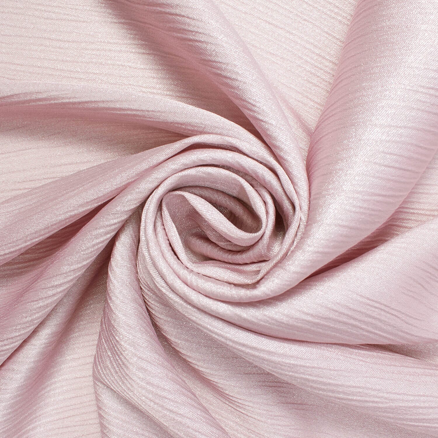 Shiny Striped Crinkle Crepe Satin - Image 8