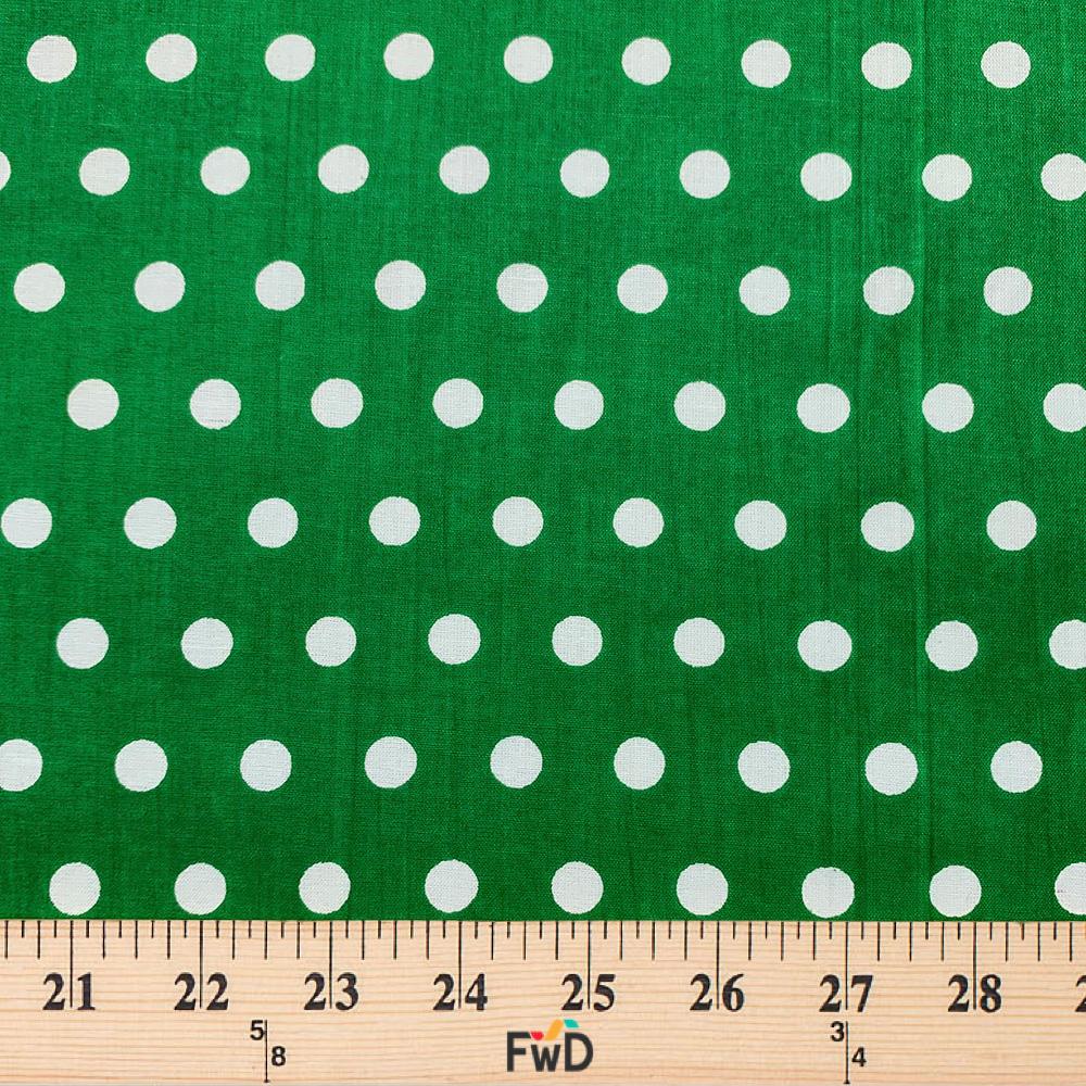 Small Polka Dot Cotton Poplin (43/44 Inch) - Image 44