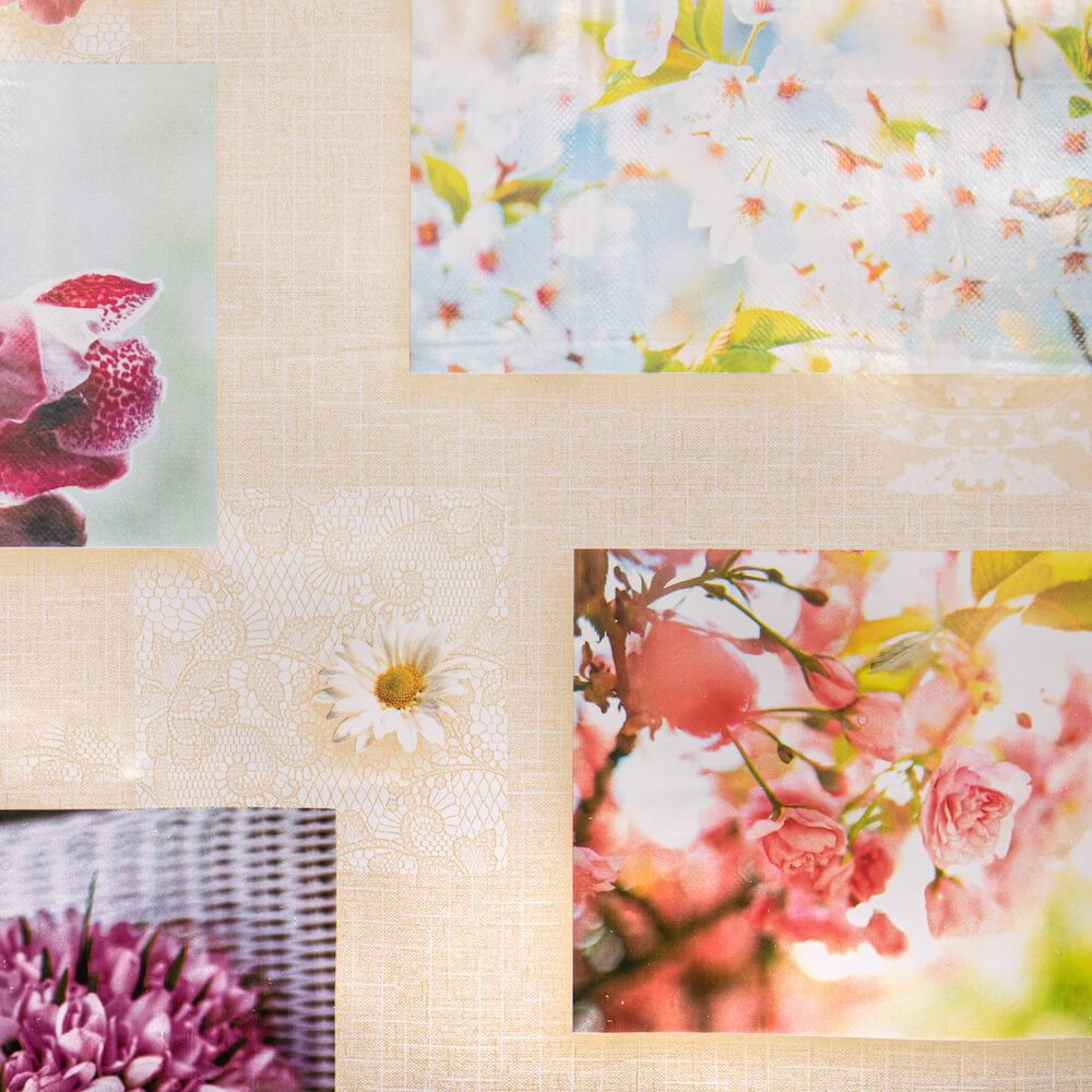 Spring Floral Oilcloth - Image 3