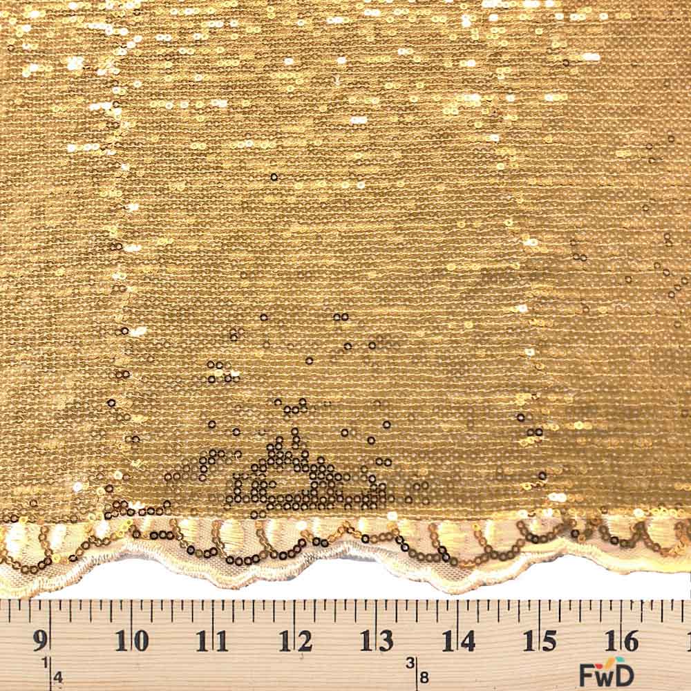 All-Over Micro Sequins Starlight on Stretch Mesh - Image 16