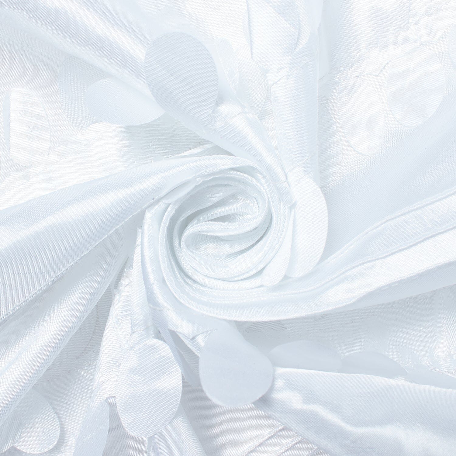 Striped Circle Ruffles On Taffeta - Image 2