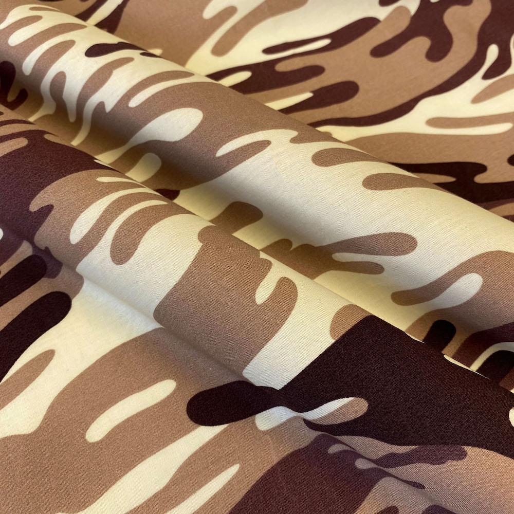 Tiger Camo Print Cotton - Image 12
