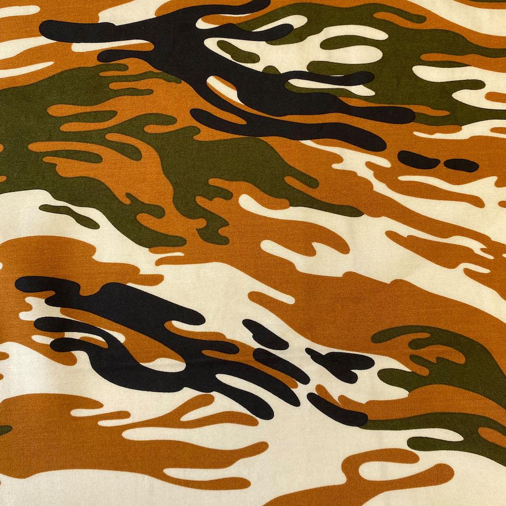 Tiger Camo Print Cotton - Image 5