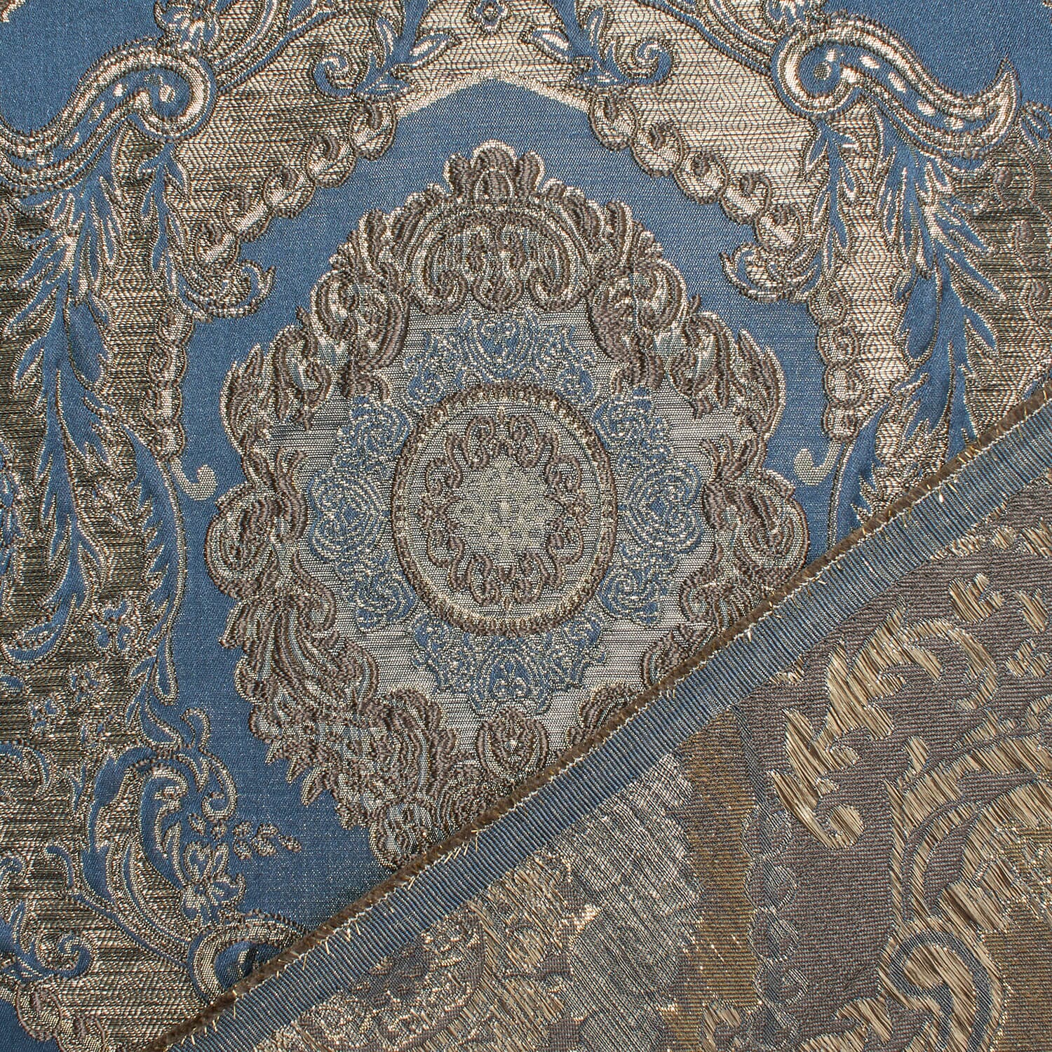 Versailles Extra Wide Two Tone Metallic Damask Jacquard - Image 12