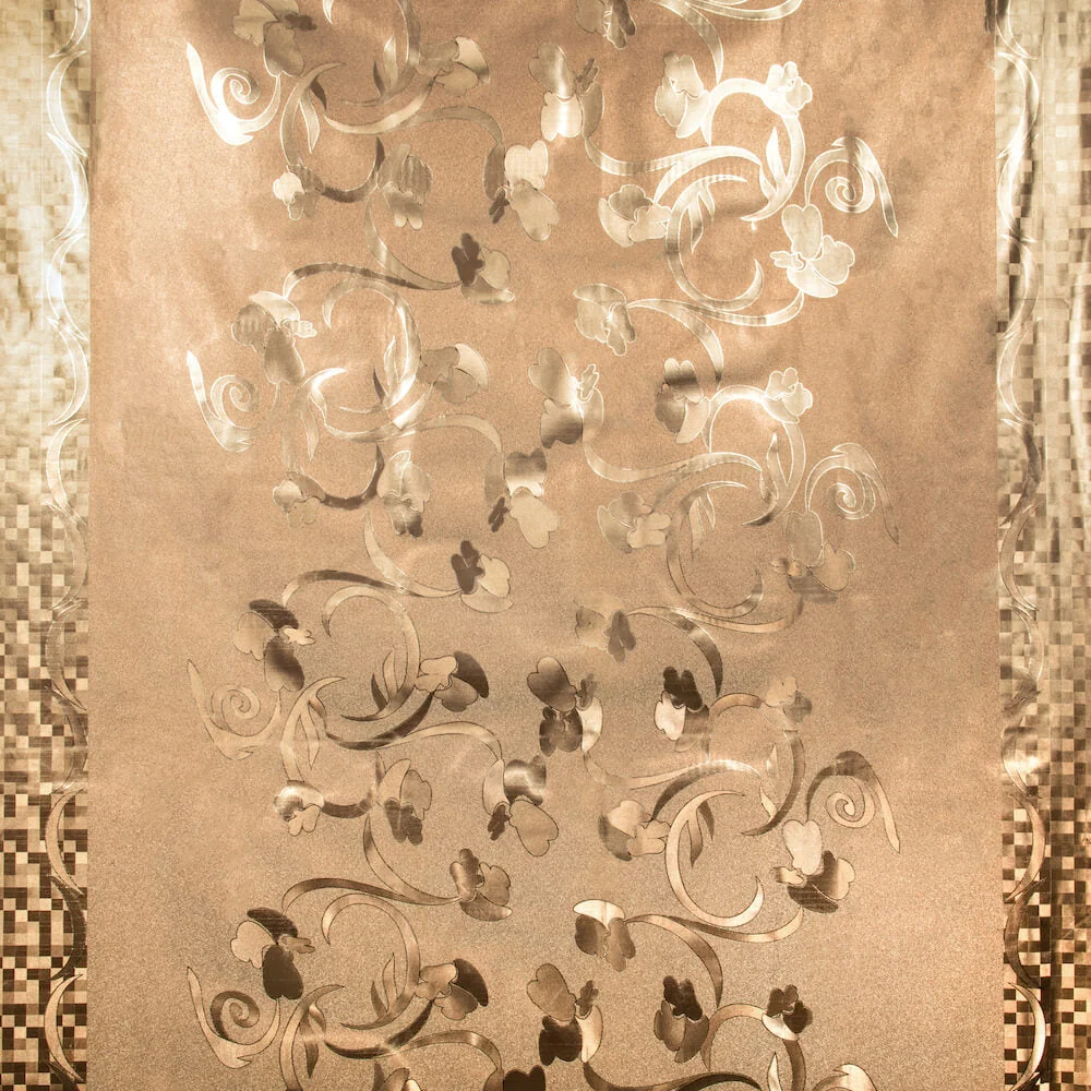 Vine Metallic Oilcloth - Image 2