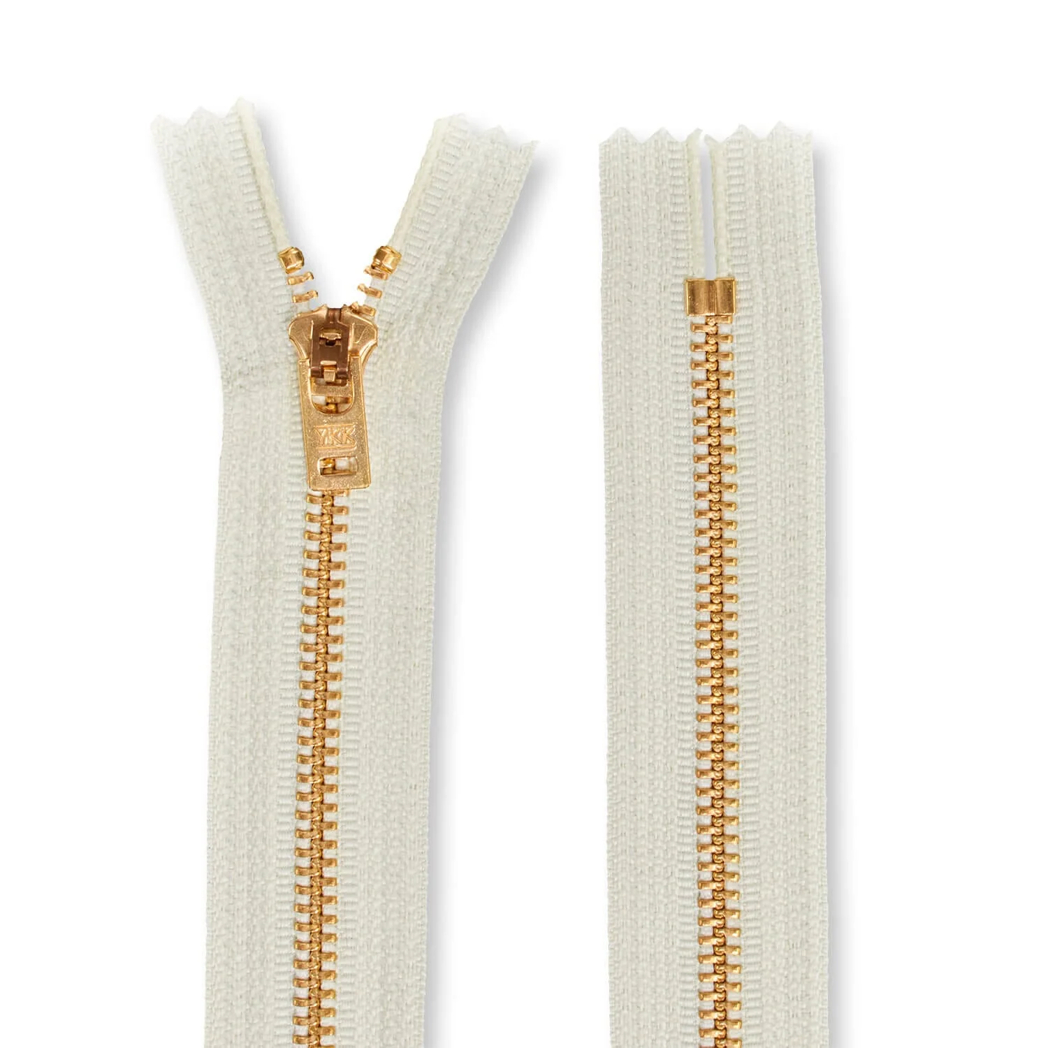 YKK #5 Brass Closed End Jean Zipper - Image 25